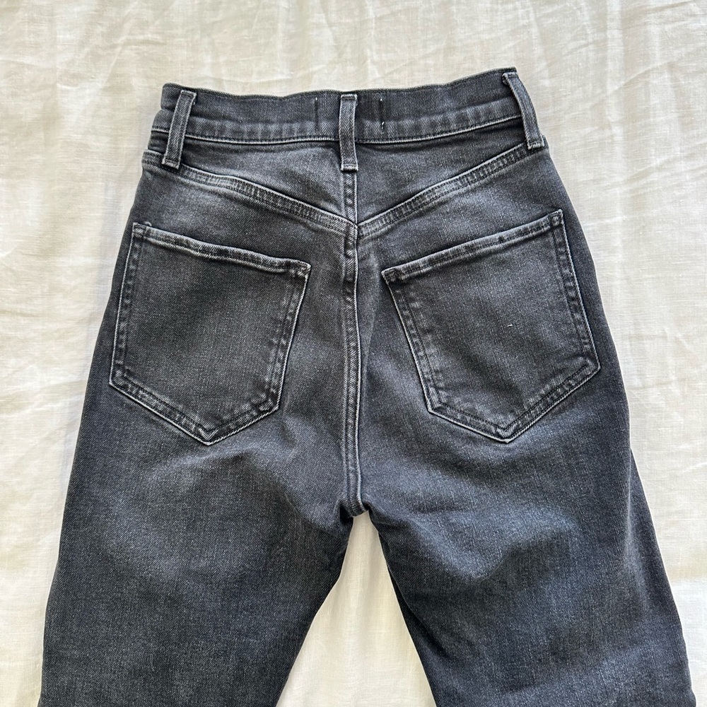 Agolde Riley High Rise Straight Crop Jeans - Picture 3 of 7